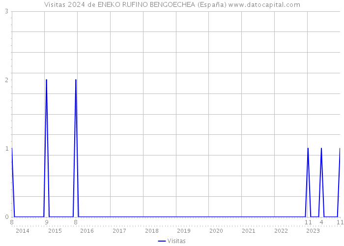 Visitas 2024 de ENEKO RUFINO BENGOECHEA (España) 