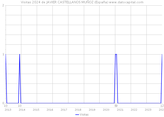 Visitas 2024 de JAVIER CASTELLANOS MUÑOZ (España) 