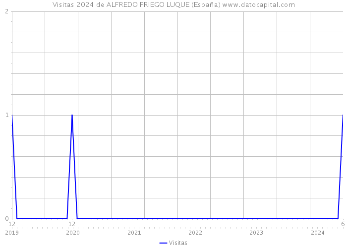 Visitas 2024 de ALFREDO PRIEGO LUQUE (España) 