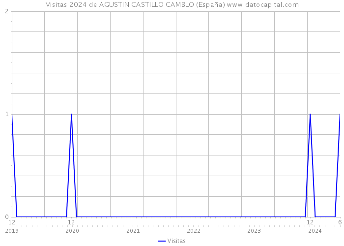 Visitas 2024 de AGUSTIN CASTILLO CAMBLO (España) 