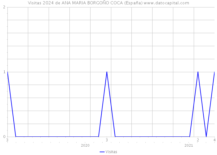 Visitas 2024 de ANA MARIA BORGOÑO COCA (España) 