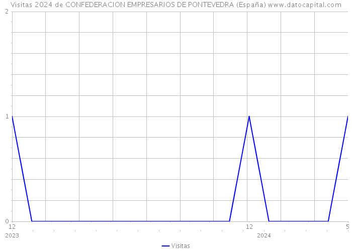 Visitas 2024 de CONFEDERACION EMPRESARIOS DE PONTEVEDRA (España) 