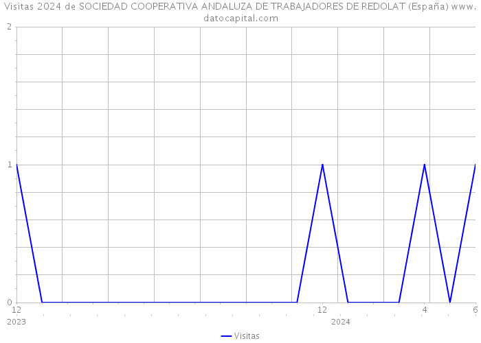 Visitas 2024 de SOCIEDAD COOPERATIVA ANDALUZA DE TRABAJADORES DE REDOLAT (España) 