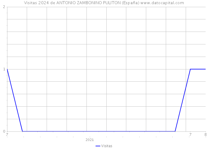 Visitas 2024 de ANTONIO ZAMBONINO PULITON (España) 