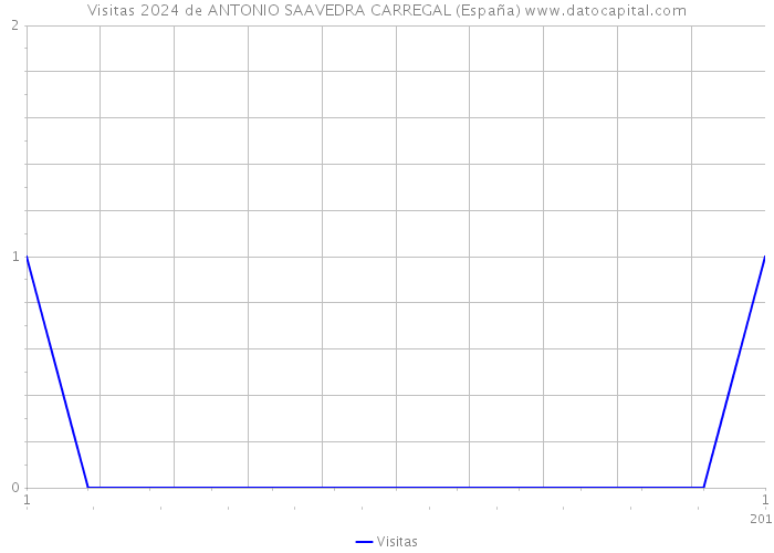 Visitas 2024 de ANTONIO SAAVEDRA CARREGAL (España) 