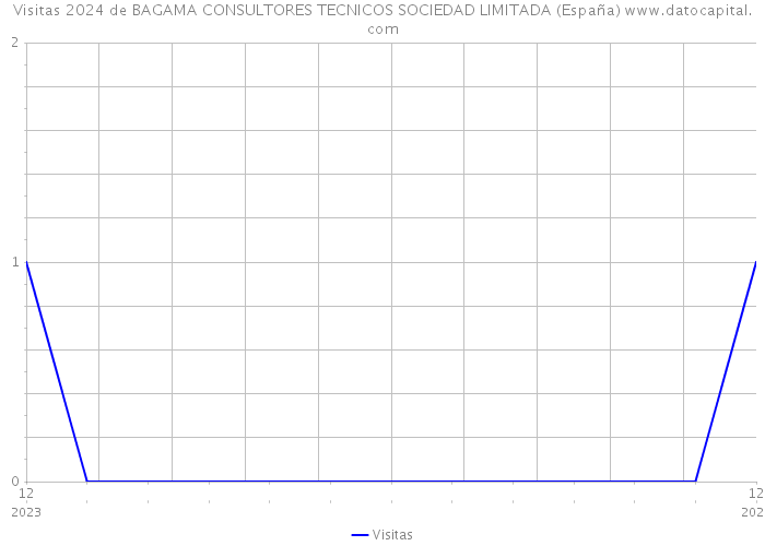 Visitas 2024 de BAGAMA CONSULTORES TECNICOS SOCIEDAD LIMITADA (España) 