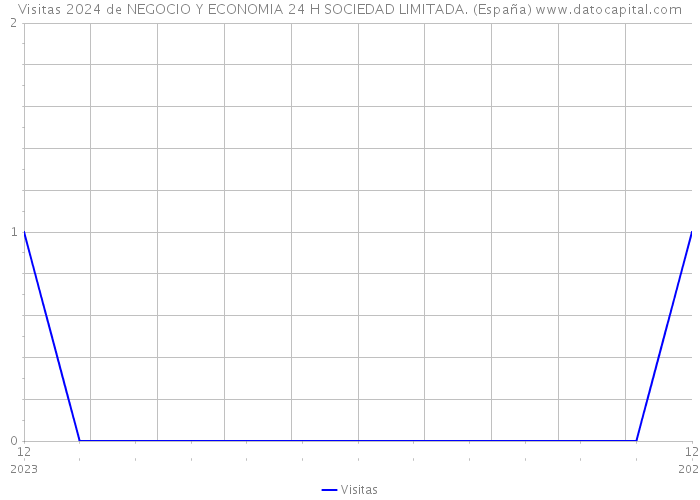 Visitas 2024 de NEGOCIO Y ECONOMIA 24 H SOCIEDAD LIMITADA. (España) 