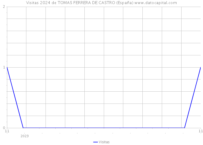 Visitas 2024 de TOMAS FERRERA DE CASTRO (España) 