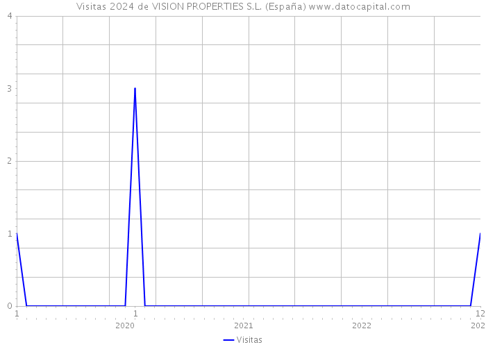 Visitas 2024 de VISION PROPERTIES S.L. (España) 