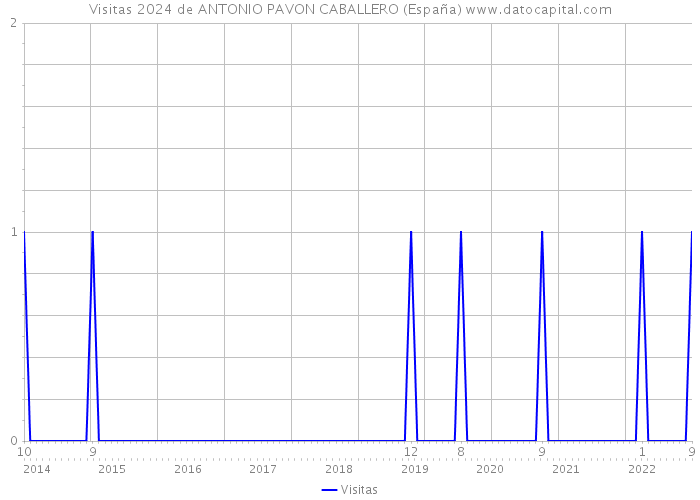 Visitas 2024 de ANTONIO PAVON CABALLERO (España) 