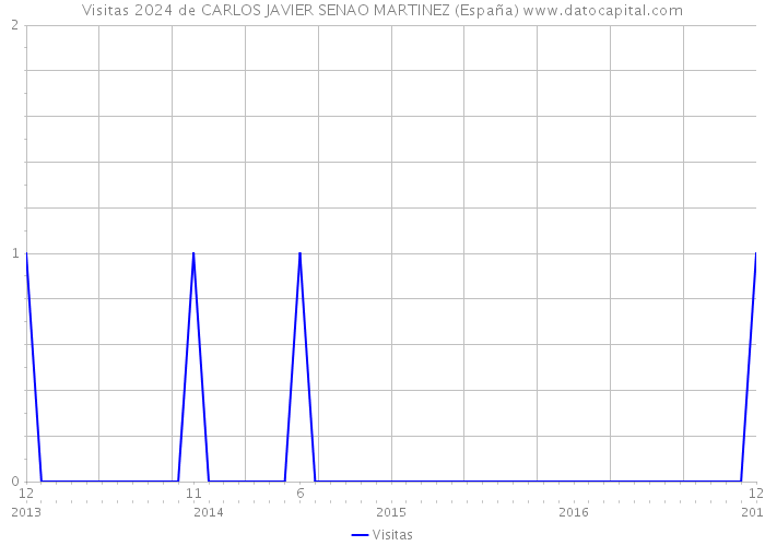 Visitas 2024 de CARLOS JAVIER SENAO MARTINEZ (España) 