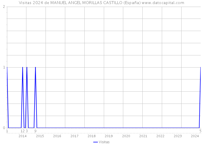 Visitas 2024 de MANUEL ANGEL MORILLAS CASTILLO (España) 