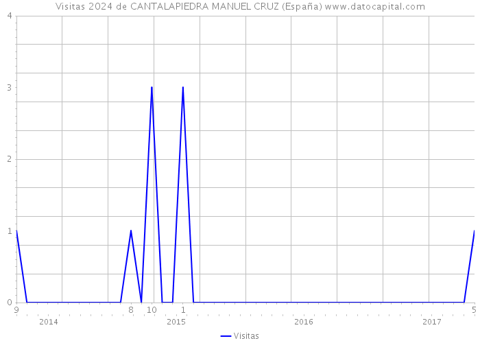 Visitas 2024 de CANTALAPIEDRA MANUEL CRUZ (España) 