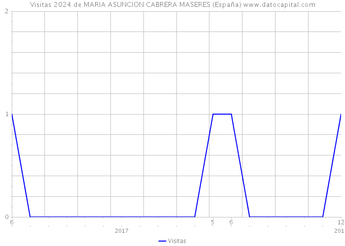Visitas 2024 de MARIA ASUNCION CABRERA MASERES (España) 