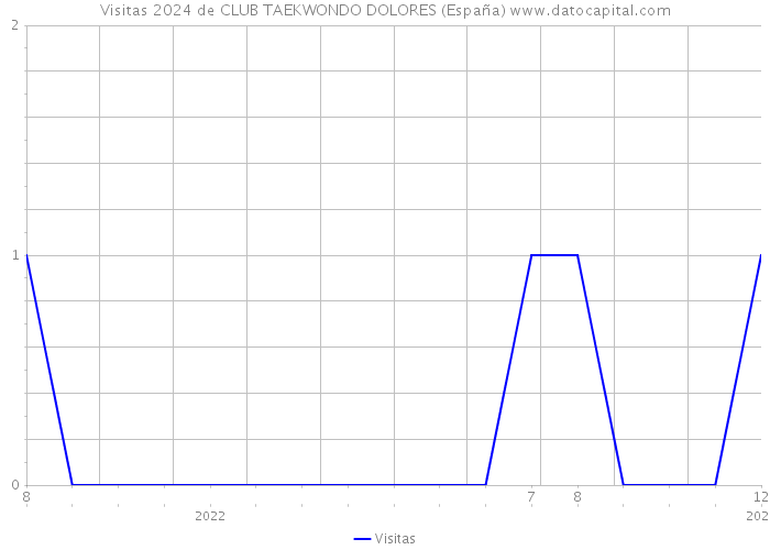 Visitas 2024 de CLUB TAEKWONDO DOLORES (España) 
