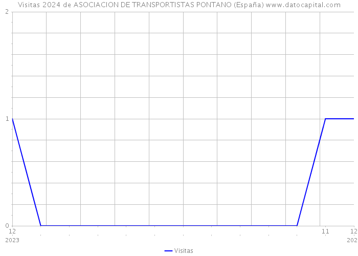 Visitas 2024 de ASOCIACION DE TRANSPORTISTAS PONTANO (España) 