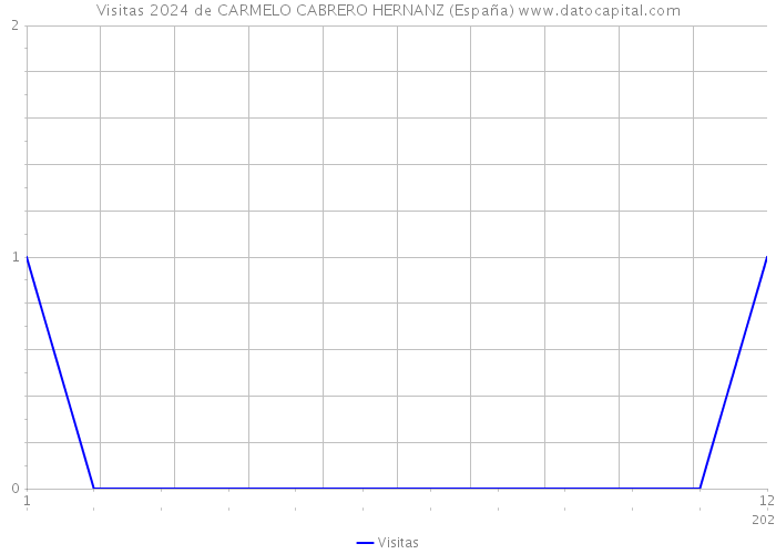 Visitas 2024 de CARMELO CABRERO HERNANZ (España) 