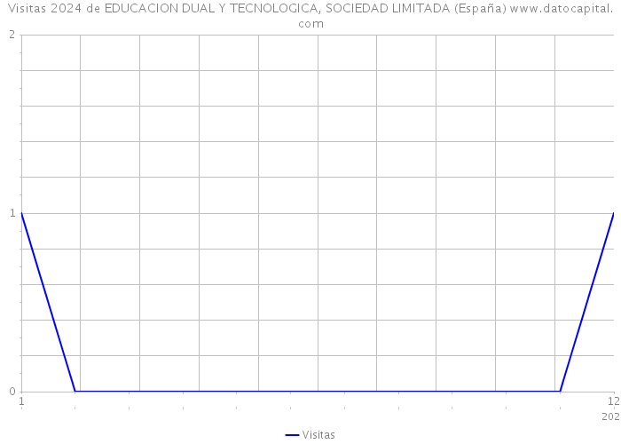 Visitas 2024 de EDUCACION DUAL Y TECNOLOGICA, SOCIEDAD LIMITADA (España) 
