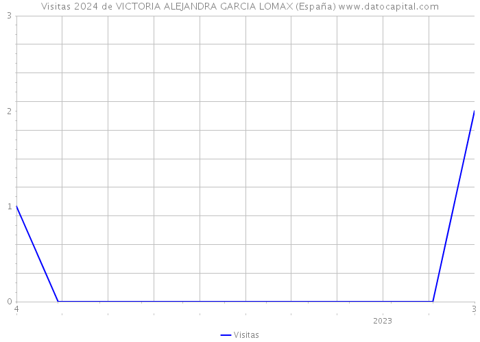 Visitas 2024 de VICTORIA ALEJANDRA GARCIA LOMAX (España) 