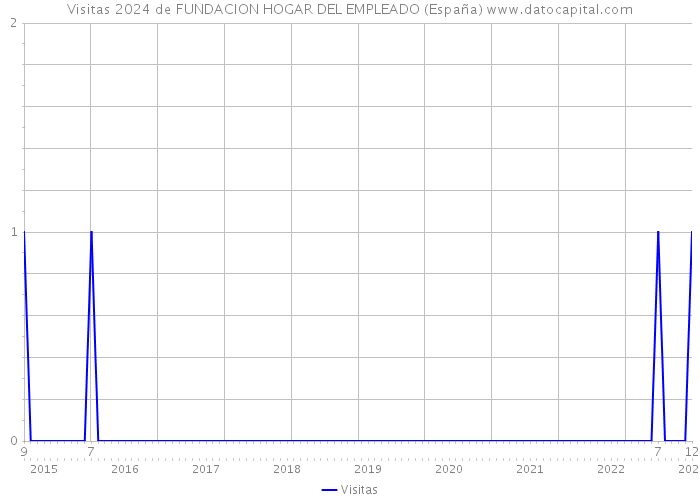 Visitas 2024 de FUNDACION HOGAR DEL EMPLEADO (España) 