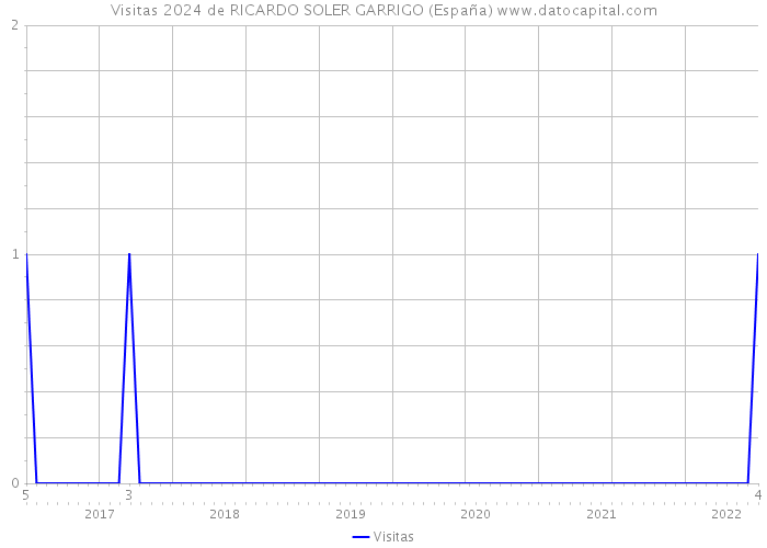 Visitas 2024 de RICARDO SOLER GARRIGO (España) 