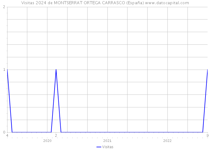 Visitas 2024 de MONTSERRAT ORTEGA CARRASCO (España) 