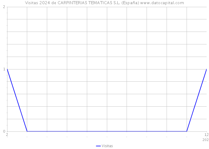 Visitas 2024 de CARPINTERIAS TEMATICAS S.L. (España) 