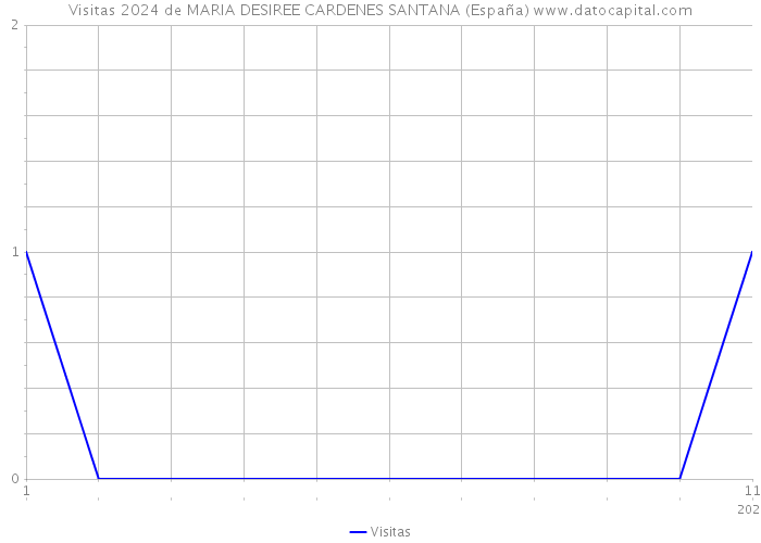 Visitas 2024 de MARIA DESIREE CARDENES SANTANA (España) 