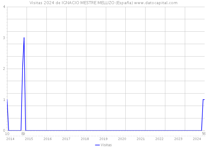 Visitas 2024 de IGNACIO MESTRE MELLIZO (España) 