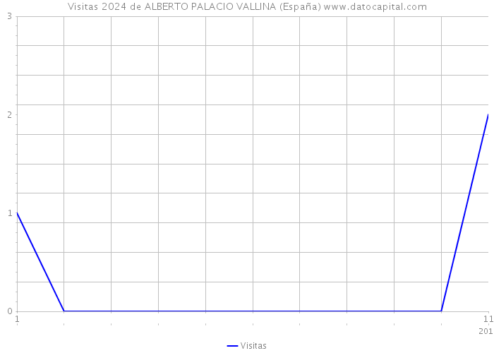 Visitas 2024 de ALBERTO PALACIO VALLINA (España) 