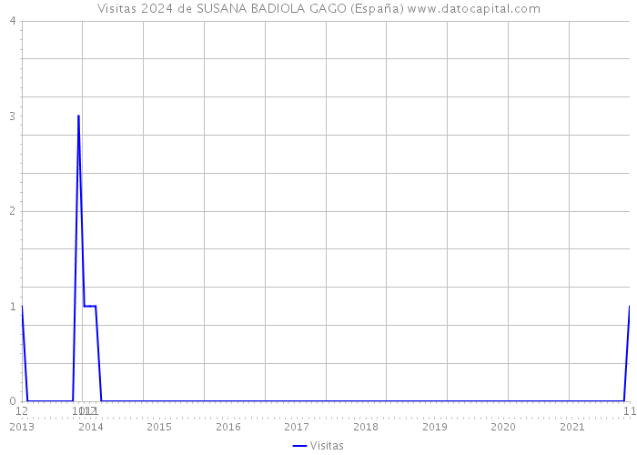 Visitas 2024 de SUSANA BADIOLA GAGO (España) 