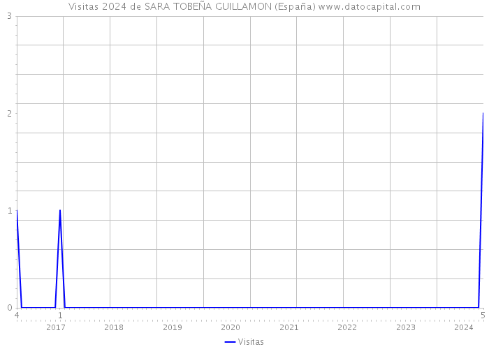 Visitas 2024 de SARA TOBEÑA GUILLAMON (España) 