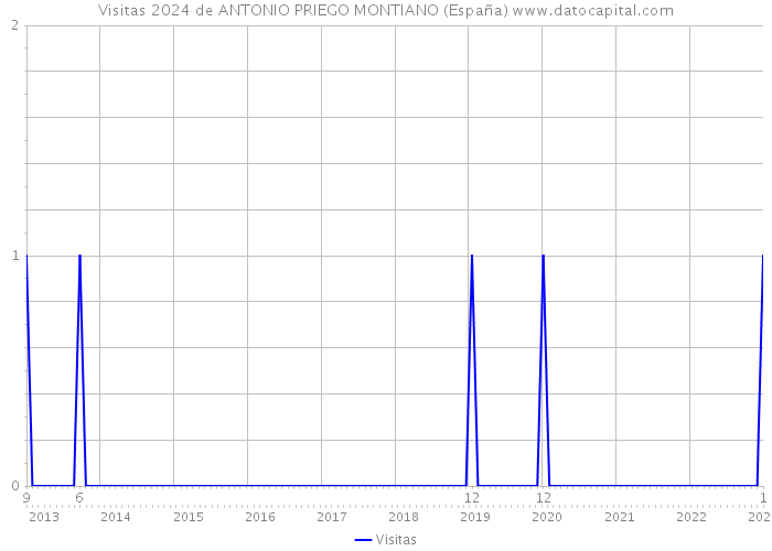 Visitas 2024 de ANTONIO PRIEGO MONTIANO (España) 