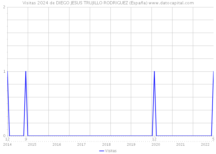 Visitas 2024 de DIEGO JESUS TRUJILLO RODRIGUEZ (España) 