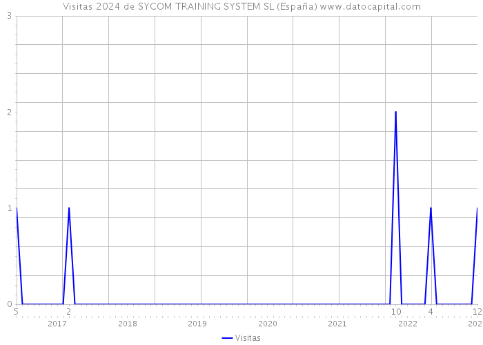 Visitas 2024 de SYCOM TRAINING SYSTEM SL (España) 
