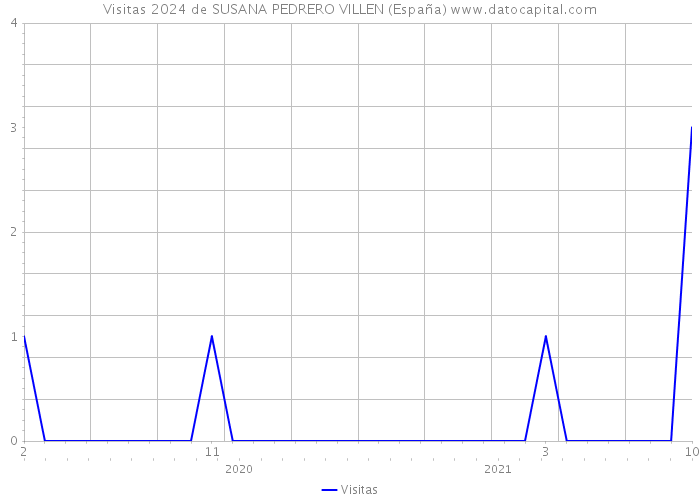 Visitas 2024 de SUSANA PEDRERO VILLEN (España) 