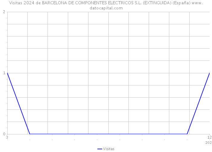 Visitas 2024 de BARCELONA DE COMPONENTES ELECTRICOS S.L. (EXTINGUIDA) (España) 