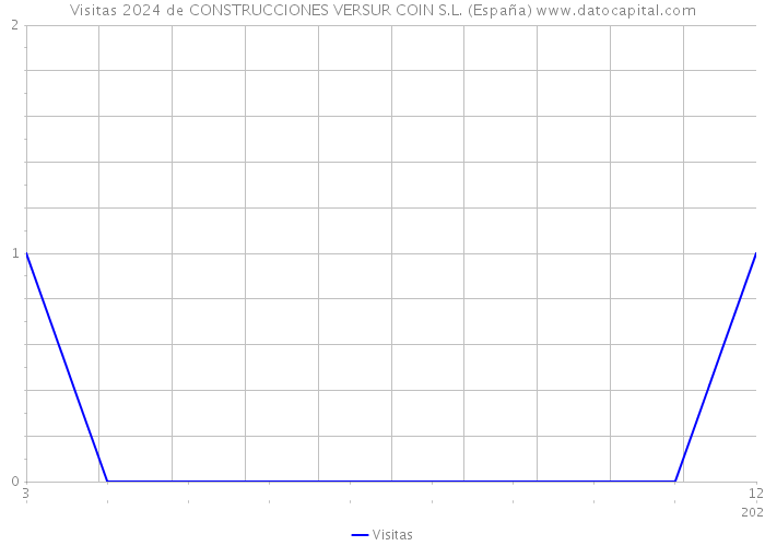 Visitas 2024 de CONSTRUCCIONES VERSUR COIN S.L. (España) 