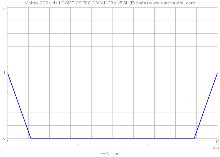 Visitas 2024 de LOGISTICS PROCOVAL CRANE SL (España) 
