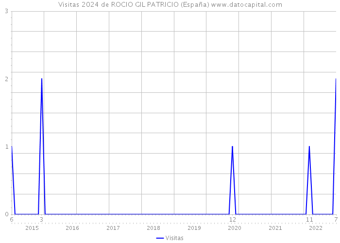Visitas 2024 de ROCIO GIL PATRICIO (España) 