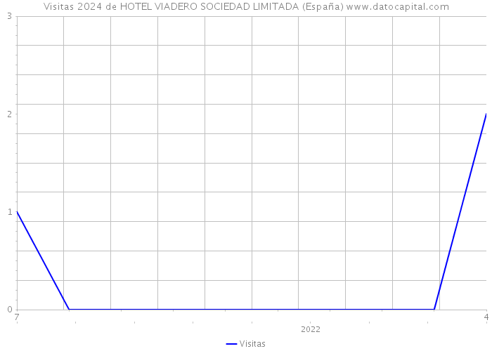 Visitas 2024 de HOTEL VIADERO SOCIEDAD LIMITADA (España) 