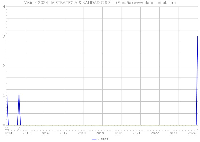 Visitas 2024 de STRATEGIA & KALIDAD GIS S.L. (España) 