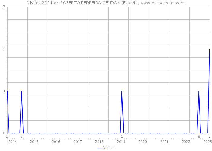Visitas 2024 de ROBERTO PEDREIRA CENDON (España) 