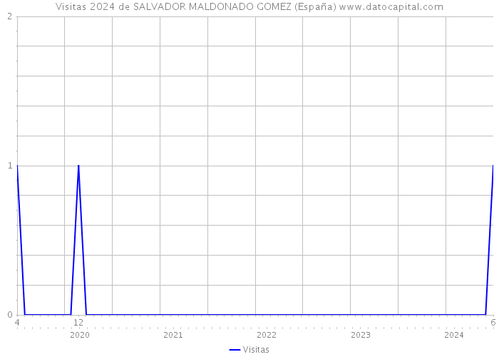 Visitas 2024 de SALVADOR MALDONADO GOMEZ (España) 