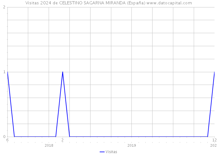 Visitas 2024 de CELESTINO SAGARNA MIRANDA (España) 