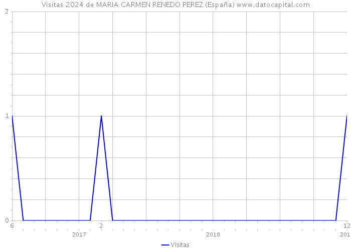 Visitas 2024 de MARIA CARMEN RENEDO PEREZ (España) 
