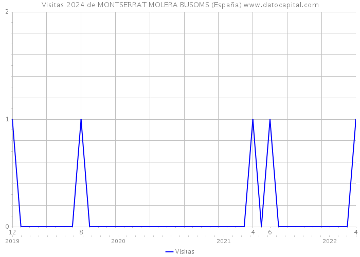 Visitas 2024 de MONTSERRAT MOLERA BUSOMS (España) 