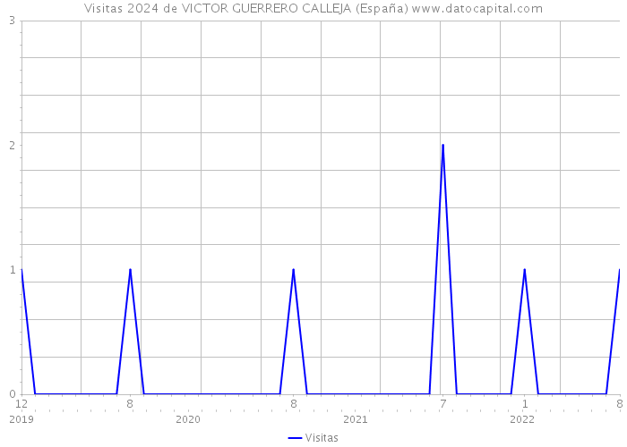 Visitas 2024 de VICTOR GUERRERO CALLEJA (España) 