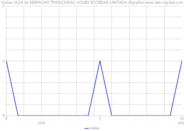 Visitas 2024 de DESPACHO TRADICIONAL VIGUES SOCIEDAD LIMITADA (España) 