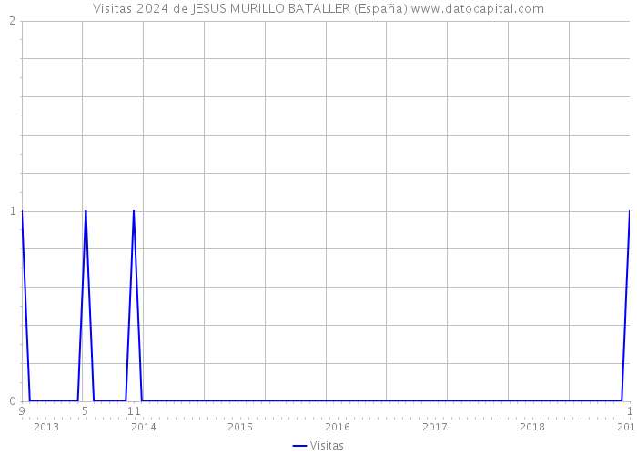 Visitas 2024 de JESUS MURILLO BATALLER (España) 